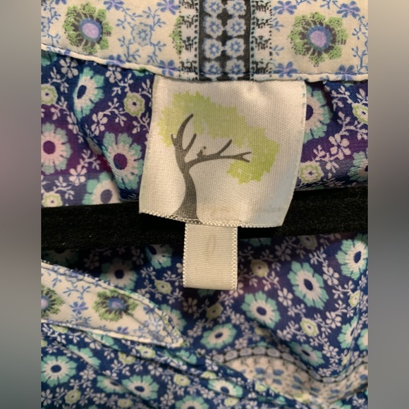 Pre-Owned, Anthropologie Fig and Flower, Paisley Blouse, Size Large, Preowned - Picture 6 of 6
